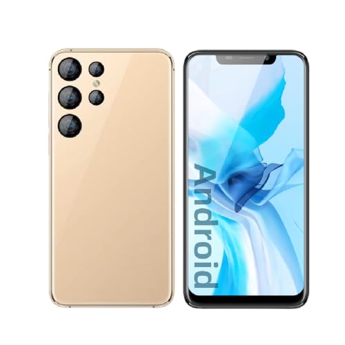 FOXIONO entsperrt Telefon, 6,11-Zoll-Bildschirm, Dual Kameras, 1GRAM, 16GROM, unterstützt nur 3GWCDMA: 850/1700/2100MHz Frequenzbänder, Dual SIM Karten, Android Smartphone (5, Gold) von FOXIONO