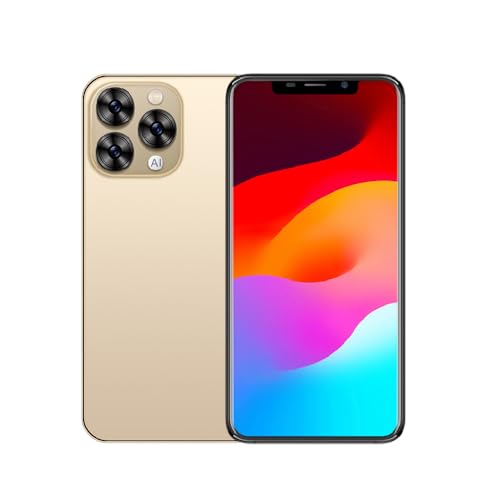 FOXIONO entsperrt Telefon, S22U, 6,18-Zoll-Bildschirm, Dual Kameras, 4(2+2) GRAM, 32GROM, unterstützt nur 3GWCDMA: 850/1700/2100MHz Frequenzbänder, Dual SIM Karten, Android Smartphone (Gold) von FOXIONO