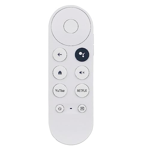 Ersatz Sprachfernbedienung für Google Chromecast 4k Schnee Streaming Media Player, Fernbedienung G9N9N Bluetooth für Google-Chromecast-(Nur Fernbedienung) von FOXRMT