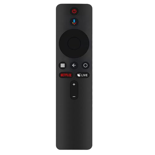 Ersatzfernbedienung Xiaomi Box mit Bluetooth und Sprachsteuerung für Mi Box S/Mi TV Stick/Box 4S 4K kompatibel mit Bluetooth-Sprachfernbedienung XMRM-006(Nur für Xiaomi Box) von FOXRMT