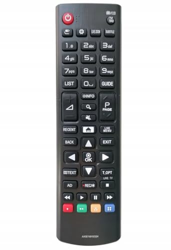 FOXRMT Ersatz Fernbedienung LG Fernseher AKB74915324 für Fernbedienung LG TV AKB74915324 AKB75095308 AKB75095307-Keine Einrichtung erforderlich Fernbedienung für LG Fernseher FOXRMT Ersatz Fernbedienung LG Fernseher AKB74915324 für Fernbedienung LG TV AKB74915324 AKB75095308 AKB75095307-Keine Einrichtung erforderlich Fernbedienung für LG Fernseher von FOXRMT