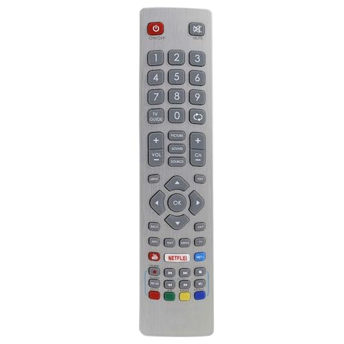 FOXRMT Ersatz Fernbedienung für Fernbedienung Shapr Smart TV mit Nteflxi YouTube, Keine Einrichtung erforderlich FOXRMT Ersatz Fernbedienung für Fernbedienung Shapr Smart TV mit Nteflxi YouTube, Keine Einrichtung erforderlich von FOXRMT
