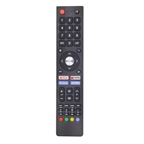 FOXRMT Ersatzfernbedienung für OK. ODL24771HN-TAB für Changhong Chiq Fernbedienung U43H7A U55H7S mit Netflix YouTube 4 Tasten, Keine Einrichtung erforderlich Fernbedienung TV OK. FOXRMT Ersatzfernbedienung für OK. ODL24771HN-TAB für Changhong Chiq Fernbedienung U43H7A U55H7S mit Netflix YouTube 4 Tasten, Keine Einrichtung erforderlich Fernbedienung TV OK. von FOXRMT