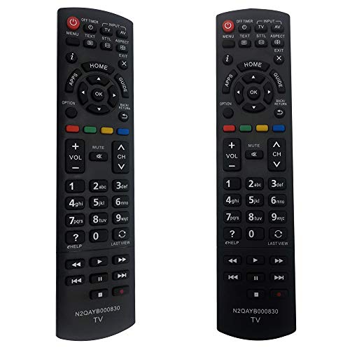 FOXRMT Ersatz-Fernbedienung für Panasonic Smart TV N2QAYB000830, geeignet für TX-L32EN63 FOXRMT Ersatz-Fernbedienung für Panasonic Smart TV N2QAYB000830, geeignet für TX-L32EN63 von FOXRMT