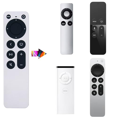FOXRMT Neue Fernbedienung für Apple TV 4K Apple 1/2/3 TV Box Apple A1156 A1427 A1469 A1378 Universal-Fernbedienung für Apple TV von FOXRMT