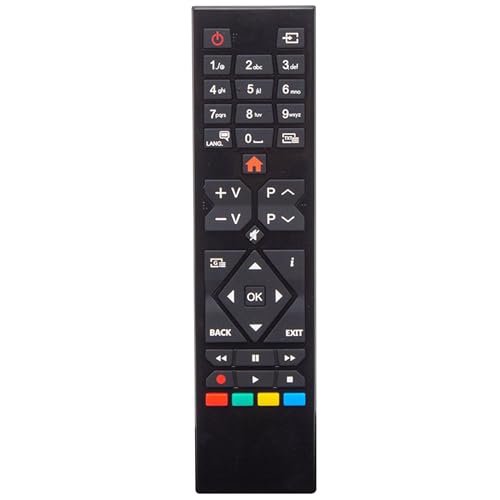 FOXRMT RC39105 TV-Fernbedienung für Hitachi/Techwood/Bush/Telefunken/Grandin/Vestel/JVC/Finlux/Sala(RM-C3332), keine Konfiguration erforderlich von FOXRMT