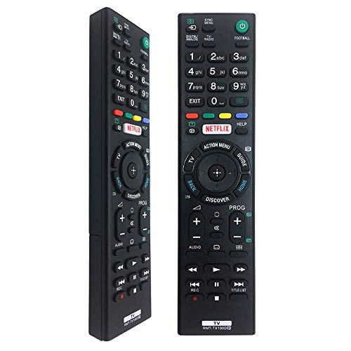 Sony Universal-Fernbedienung RMT-TX100D für Sony TV-Steuerung, passend für alle Sony TV Bravia TV RMT-TX101D RMT-TX101J RMT-TX102D RMT-TX200E RMT-TX300E, Keine Einrichtung erforderlich Sony Universal-Fernbedienung RMT-TX100D für Sony TV-Steuerung, passend für alle Sony TV Bravia TV RMT-TX101D RMT-TX101J RMT-TX102D RMT-TX200E RMT-TX300E, Keine Einrichtung erforderlich von FOXRMT