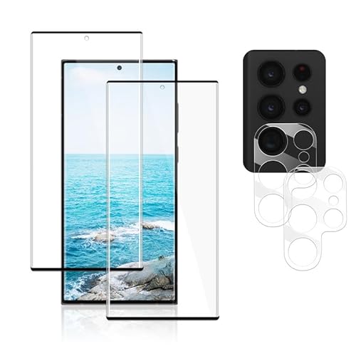 2 Stück für Samsung S22 Ultra Panzer,Ultra-Klar für Schutzglas Samsung S22 Ultra mit Kameraschutz Folie,Anti-Kratzer für Schutzfolie Samsung S22 Ultra,für S22 UltraDisplayschutzfolie 2 Stück für Samsung S22 Ultra Panzer,Ultra-Klar für Schutzglas Samsung S22 Ultra mit Kameraschutz Folie,Anti-Kratzer für Schutzfolie Samsung S22 Ultra,für S22 UltraDisplayschutzfolie von FOXZKISS