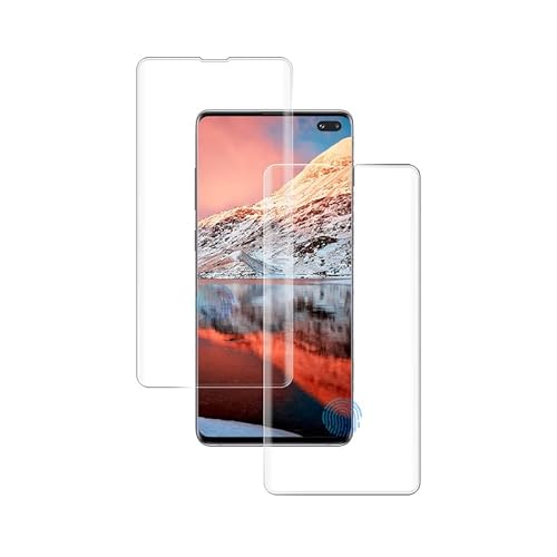 2 Stück 0.33mm Ultra-klar Anti-Fingerprint Folie für Panzerglas Samsung Galaxy S10 PLUS Schutzfolie, Anti-Staub Glas für Schutzglas Samsung S10 PLUS Panzerfolie,3D-Volle Bedeckung Displayschutz 2 Stück 0.33mm Ultra-klar Anti-Fingerprint Folie für Panzerglas Samsung Galaxy S10 PLUS Schutzfolie, Anti-Staub Glas für Schutzglas Samsung S10 PLUS Panzerfolie,3D-Volle Bedeckung Displayschutz von FOXZKISS