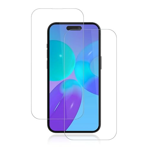 FOXZKISS 2 Stück, Panzer Schutz Glas für iPhone 15 6,1 Schutzfolie, Frei von Kratzern, 9H Härte, HD Displayschutzfolie für Panzerglas iPhone 15 6,1, 0.33mm Ultra - klar, Ultrabeständig FOXZKISS 2 Stück, Panzer Schutz Glas für iPhone 15 6,1 Schutzfolie, Frei von Kratzern, 9H Härte, HD Displayschutzfolie für Panzerglas iPhone 15 6,1, 0.33mm Ultra - klar, Ultrabeständig von FOXZKISS