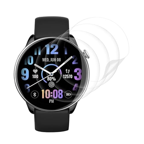 FOXZKISS 9H Härte Schutzfolie für Panzerglas Amazfit GTR Mini Displayschutz, Full Screen Schutzglas für Amazfit GTR Mini Folie, Anti - Fingerabdruck Anti - Öl Anti - Bläschen, 4 Stück FOXZKISS 9H Härte Schutzfolie für Panzerglas Amazfit GTR Mini Displayschutz, Full Screen Schutzglas für Amazfit GTR Mini Folie, Anti - Fingerabdruck Anti - Öl Anti - Bläschen, 4 Stück von FOXZKISS