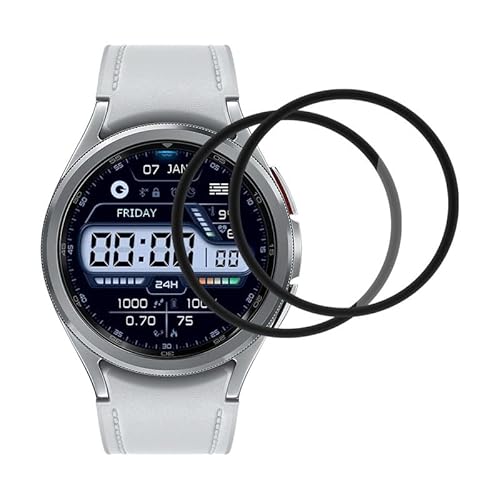 fur Samsung Galaxy Watch 6 Classic 47mm Panzerglas-TE0419 von FOXZKISS
