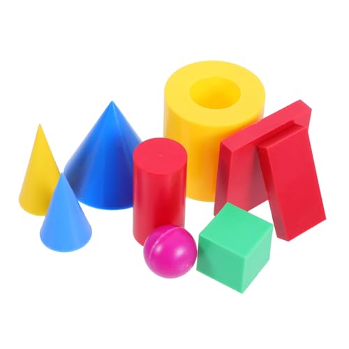 FOYTOKI 1 Set Geometrische Form Geometrie Zubehör Mathematik Helfer Lehrer Werkzeug Solide Für Vorschule Grundschule Home Schule Lernen Liefert von FOYTOKI