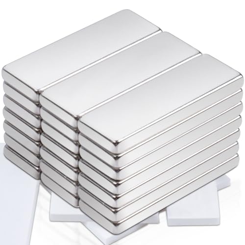 20 Stück Magnete Stark Neodym Magnete Extra Stark 30X10X3mm Magnete Rechteckig Super Stark Seltenerdmagnete, Neodym Magnete für Pinnwand, Küchenschrank, Magnetboard,Whiteboard,Magnettafel 20 Stück Magnete Stark Neodym Magnete Extra Stark 30X10X3mm Magnete Rechteckig Super Stark Seltenerdmagnete, Neodym Magnete für Pinnwand, Küchenschrank, Magnetboard,Whiteboard,Magnettafel von FPMYB