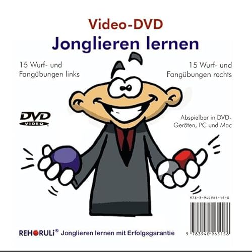 Video-DVD Jonglieren lernen: inkl. 36 seitiges Booklet (alle 34 Video-Übungen im Heft) von FQL - Publishing