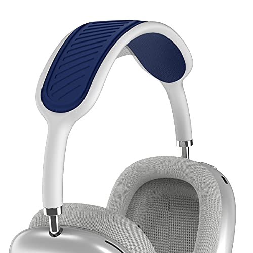Headband Cover for Apple AirPods Max, WQNIDE Washable Soft Silicone Headphone Headband Protectors/Comfort Cushion/Top Pad Protector Sleeve Compatible with AirPods Max (Blue) von FQQF