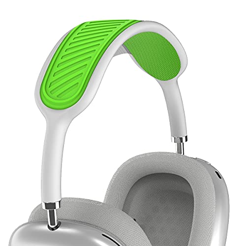 Headband Cover for Apple AirPods Max, WQNIDE Washable Soft Silicone Headphone Headband Protectors/Comfort Cushion/Top Pad Protector Sleeve Compatible with AirPods Max (Green) von WQNIDE