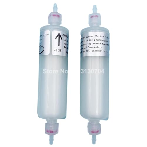 FQkBEX 20pcs Großformatdrucker -Tintenkapselfilter, kompatibel mit SPT510 512 Druckkopf und ähnliche Modelle Kompatibel mit Allwin Infinity Liyu 510 Drucker(for 6X4mm Tube) von FQkBEX
