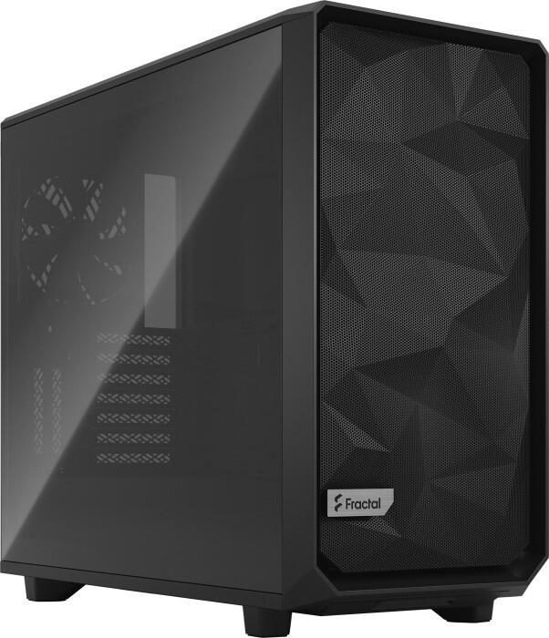 Fractal Design Meshify 2 Light Tempered Glass Black von FRACTAL DESIGN