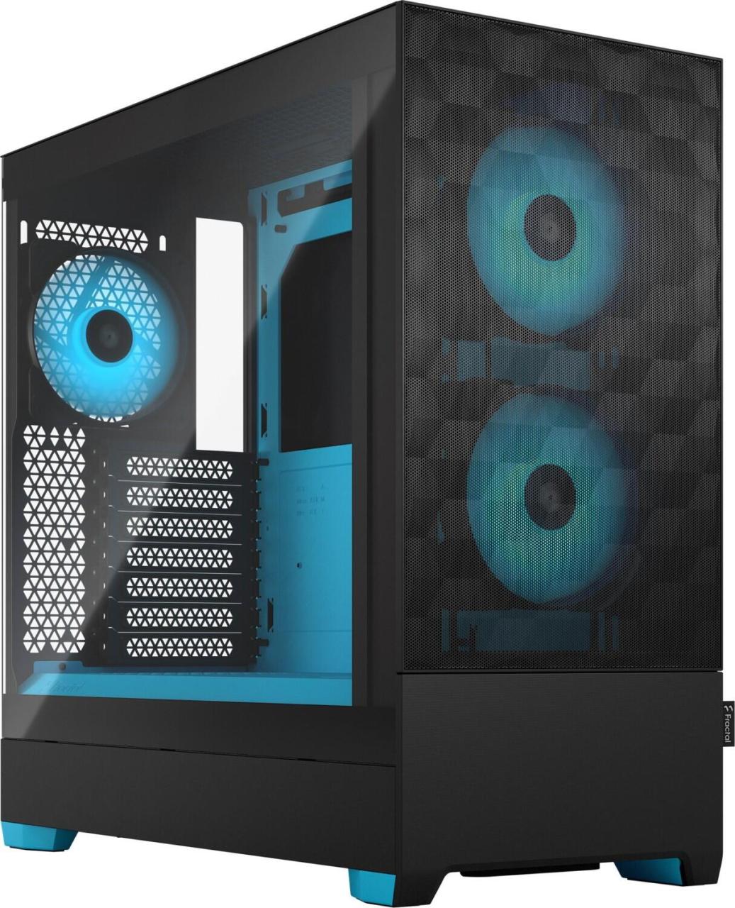 Fractal Design Pop Air RGB - Cyan Core TG Clear Tint von FRACTAL DESIGN