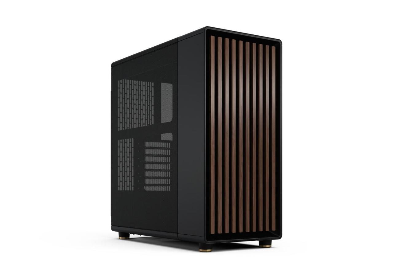 Fractal North Charcoal - Schwarz von FRACTAL DESIGN