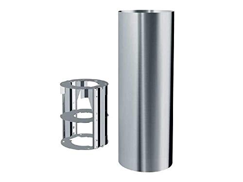 Franke 112.0049.382 Cooker Hood Extension Tube Dunstabzugshaube, Zubehör für Kamin, Edelstahl, Franke, 370 mm, 990 mm von FRANKE