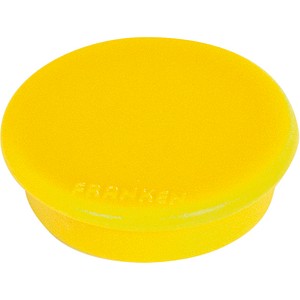 10 FRANKEN Haftmagnet Magnet gelb Ø 1,27 cm von FRANKEN