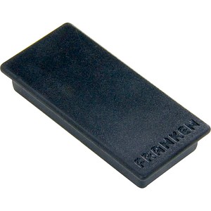 10 FRANKEN Haftmagnet Magnet schwarz 2,3 x 5,0 cm von FRANKEN