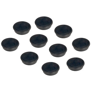FRANKEN Haftmagnet Magnete schwarz, Kunststoff Ø 3,2 x 0,7 cm, 10 St. FRANKEN Haftmagnet Magnete schwarz, Kunststoff Ø 3,2 x 0,7 cm, 10 St. von FRANKEN