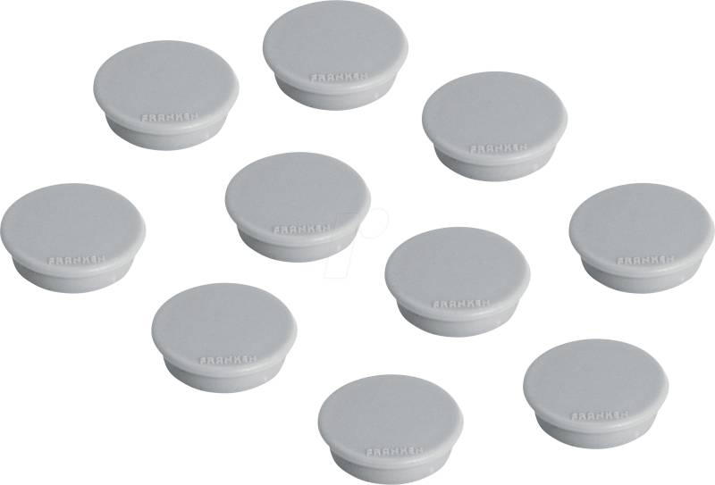 FRANKEN HM3012 - Magnete, 32 mm, grau, 10 Stück von FRANKEN