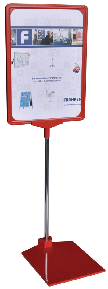 FRANKEN Infoständer / Preisständer, DIN A3, rot FRANKEN Infoständer / Preisständer, DIN A3, rot von FRANKEN
