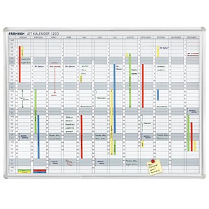 FRANKEN JetKalender® 1203 Jahresplaner, Monatseinteilung 120,0 x 90,0 cm von FRANKEN