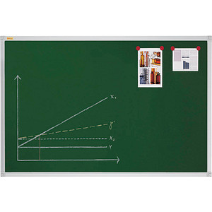 FRANKEN Kreidetafel X-tra!Line® 120,0 x 90,0 cm grün von FRANKEN