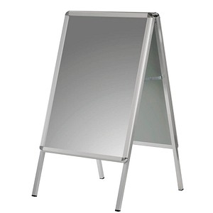 FRANKEN Kundenstopper Standard silber DIN A1 2 Fächer FRANKEN Kundenstopper Standard silber DIN A1 2 Fächer von FRANKEN