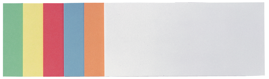 FRANKEN Moderationskarte, Rechteck, 205 x 95 mm, hellblau von FRANKEN