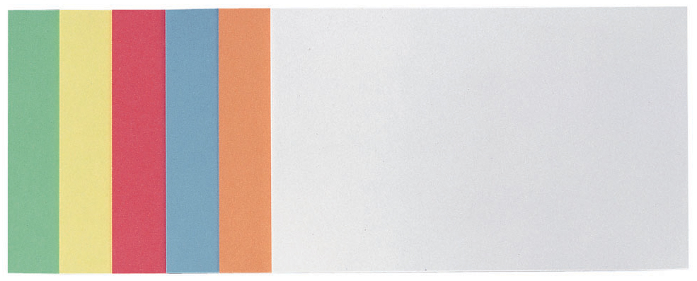 FRANKEN Moderationskarte, selbstklebend, 149 x 200 mm von FRANKEN