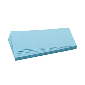 FRANKEN Moderationskarten blau 9,5 x 20,5 cm von FRANKEN
