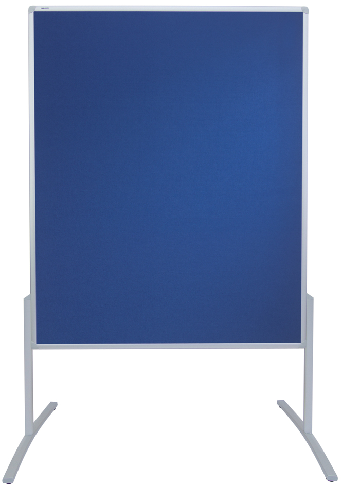 FRANKEN Moderationstafel PRO, 1.200 x 1.500 mm, Filz blau von FRANKEN