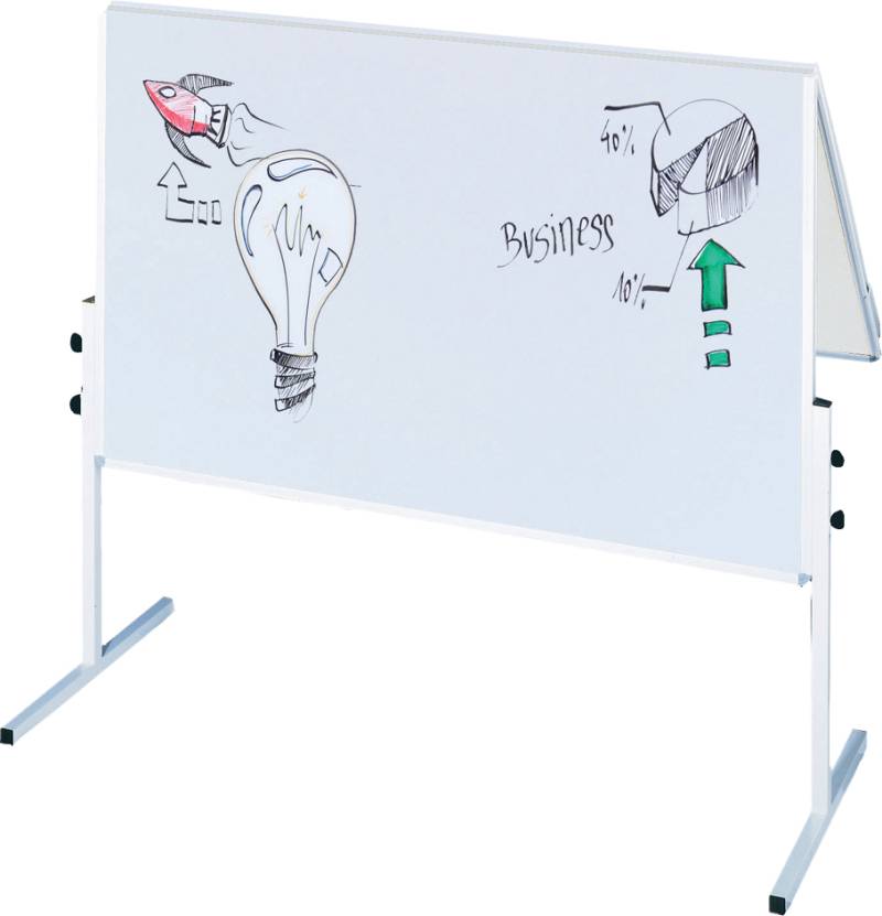 FRANKEN Moderationstafel X-tra!Line, Schreibtafel, klappbar von FRANKEN