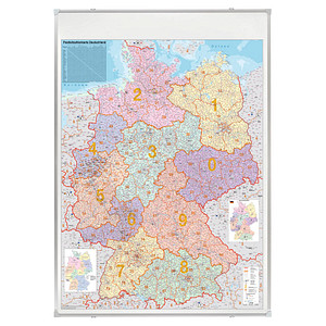 FRANKEN Postleitzahlenkarte Holz FRANKEN Postleitzahlenkarte Holz von FRANKEN