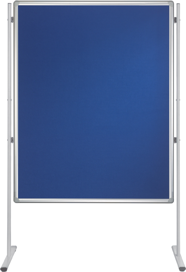 FRANKEN Textiltafel PRO, (B)900 x (H)1.200 mm, Filz, blau von FRANKEN