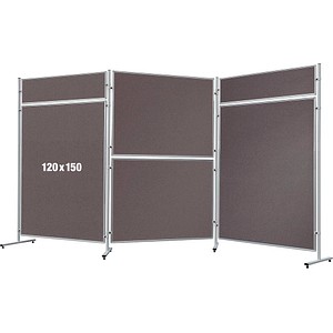 FRANKEN Trennwand ECO, doppelseitig, grau 120,0 x 150,0 cm FRANKEN Trennwand ECO, doppelseitig, grau 120,0 x 150,0 cm von FRANKEN