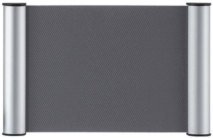 FRANKEN Türschild Clip, 180 x 115 mm - A6, silber von FRANKEN