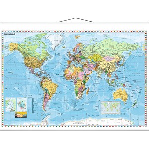 FRANKEN Weltkarte Karton von FRANKEN