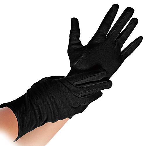 FRANZ MENSCH Hygostar Baumwoll-Handschuh NERO schwarz, Größe XL, Paar von FRANZ MENSCH