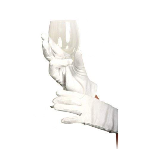 Hygostar Baumwoll-Handschuh BLANC GEDOPPELT Größe M, gedoppelt, weiss von FRANZ MENSCH