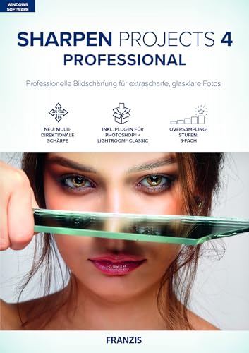 SHARPEN PROJECTS 4 Pro | Lifetime | Aktivierungscode per E-Mail SHARPEN PROJECTS 4 Pro | Lifetime | Aktivierungscode per E-Mail von FRANZIS GmbH
