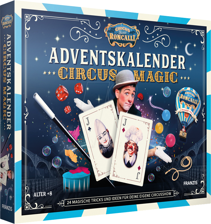 ADV 67188-2 - Adventskalender - Roncalli Circus Magic (DE) von FRANZIS-VERLAG