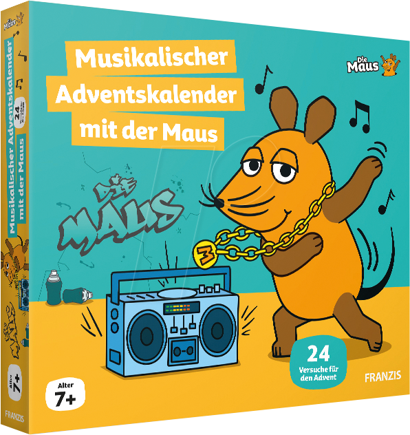 ADV 67270-4 - Adventskalender - Musik mit der Maus (DE) von FRANZIS-VERLAG