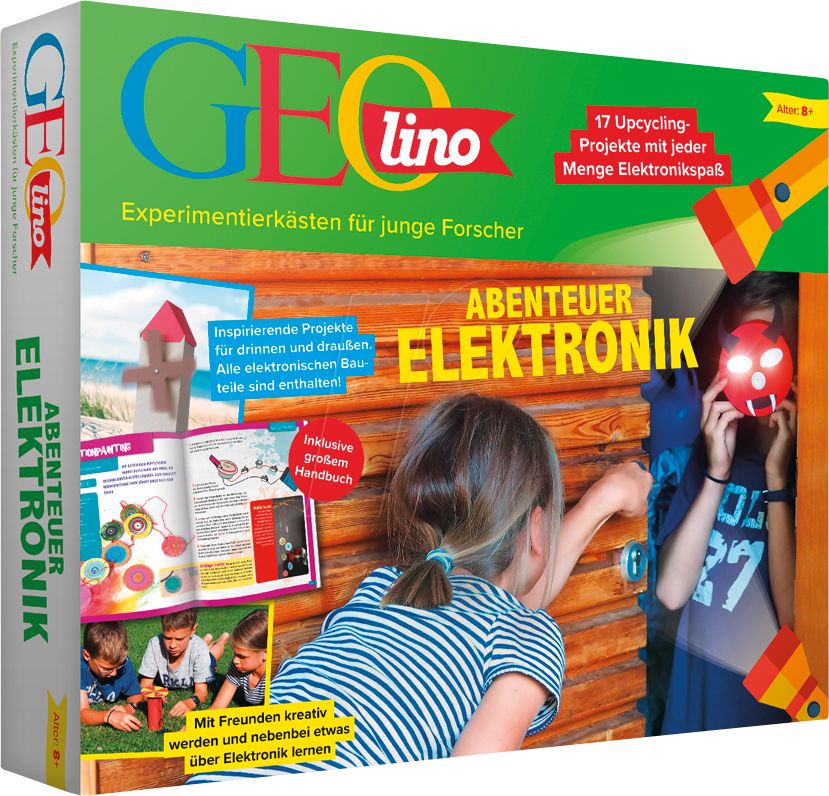 IS 9-631-67073-1 - Maker KIT GEOlino  - Abenteuer Elektronik von FRANZIS-VERLAG